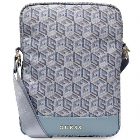 Guess Torba Gutb10Hgcfseb 10" Niebieski/blue Gcube Stripe Tablet Bag