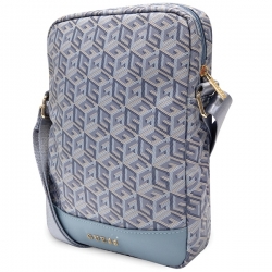 Guess Torba Gutb10Hgcfseb 10" Niebieski/blue Gcube Stripe Tablet Bag