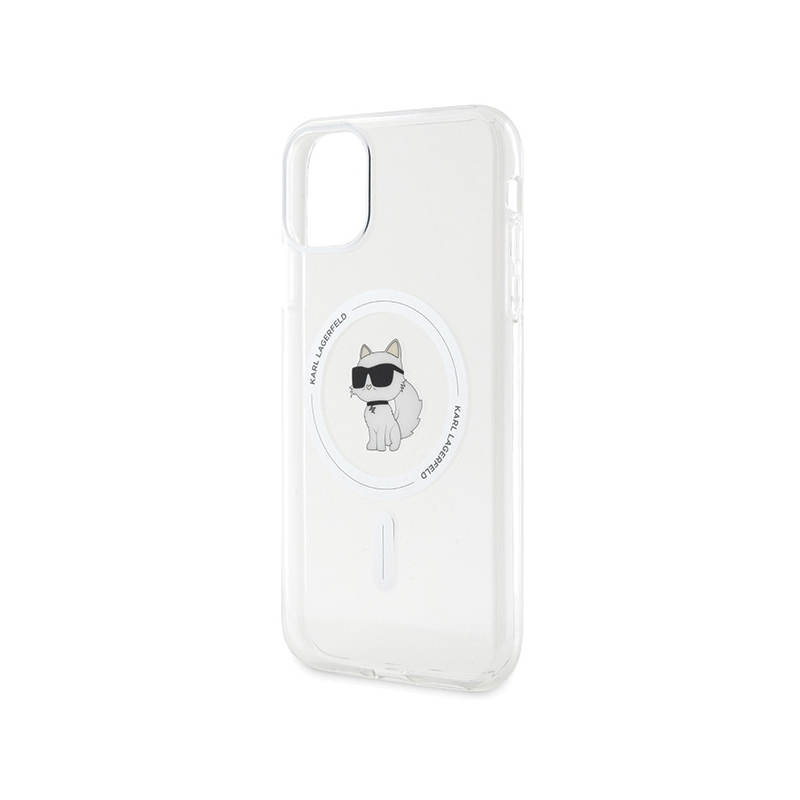 Karl Lagerfeld Klhmn61Hfccnot Iphone 11 Przezroczysty/transparent Hardcase Iml Choupette Magsafe