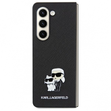 Karl Lagerfeld Klhcsa35Sakcnpk A35 A356 Hardcase Czarny/black Saffiano Karl&choupette Pin