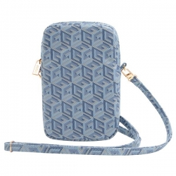 Guess Torebka Guwbzpgcspgb Niebieski/blue Zip Gcube Bottom Stripe