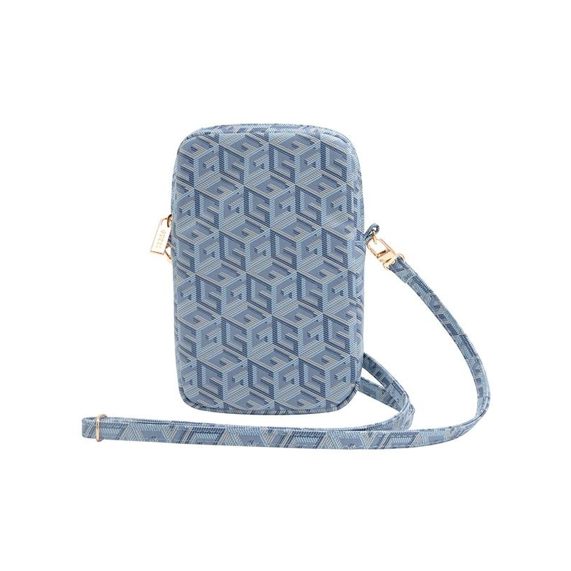 Guess Torebka Guwbzpgcspgb Niebieski/blue Zip Gcube Bottom Stripe