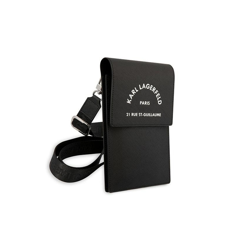 Karl Lagerfeld Torebka Klwbsarsgk Czarny/black Embossed Rsg