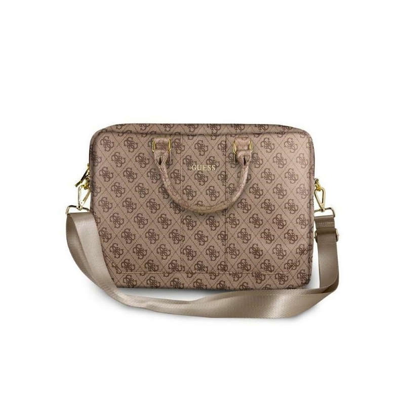 Guess Torba Gucb154Gb 16" Brąz/brown 4G Uptown