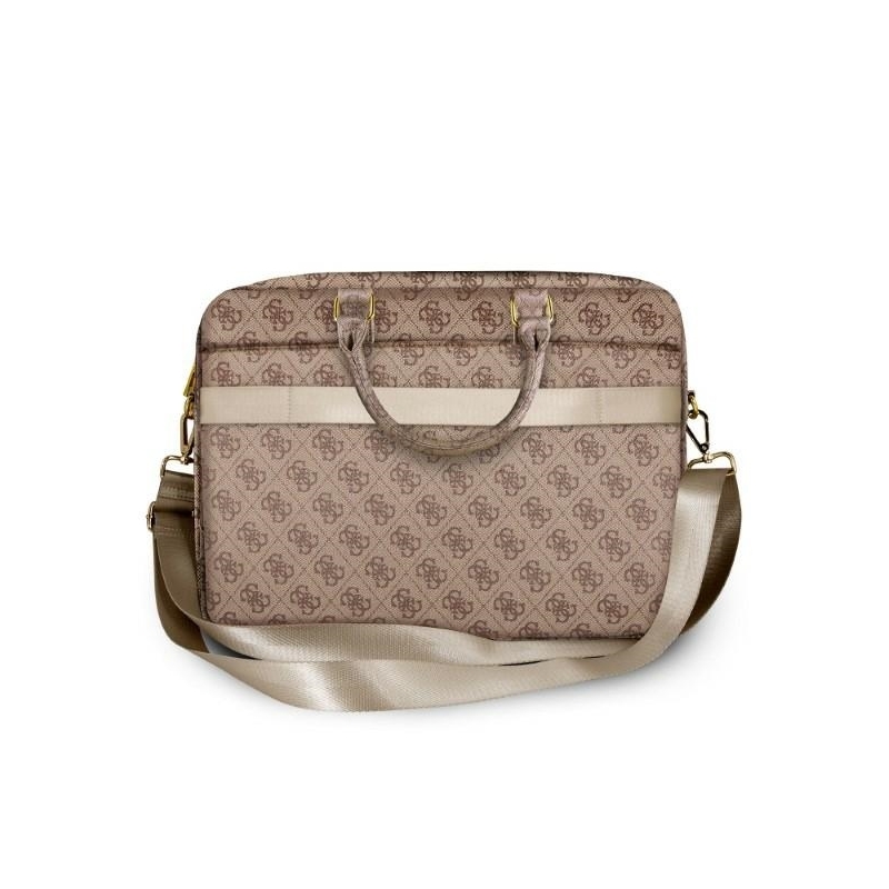 Guess Torba Gucb154Gb 16" Brąz/brown 4G Uptown