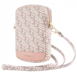 Guess Torebka Guwbzpgcspgp Różowy/pink Zip Gcube Bottom Stripe