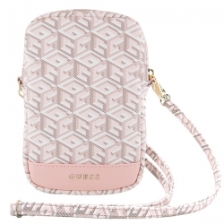 Guess Torebka Guwbzpgcspgp Różowy/pink Zip Gcube Bottom Stripe