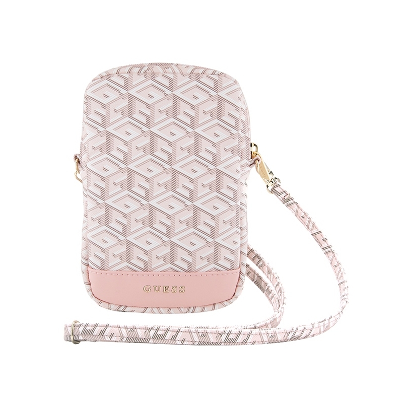 Guess Torebka Guwbzpgcspgp Różowy/pink Zip Gcube Bottom Stripe Guess Torebka Guwbzpgcspgp Różowy/pink Zip Gcube Bottom Stripe