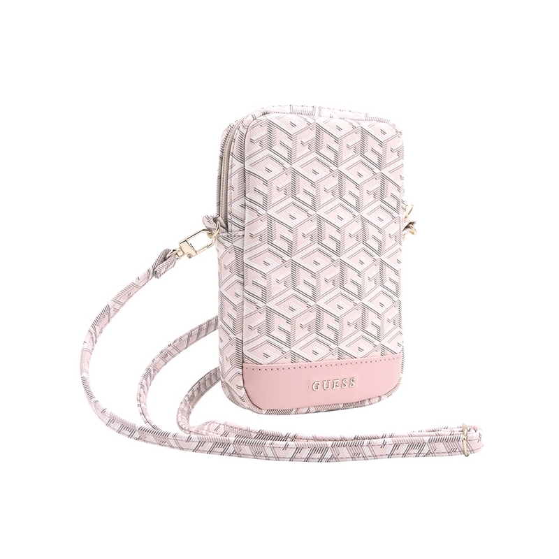 Guess Torebka Guwbzpgcspgp Różowy/pink Zip Gcube Bottom Stripe Guess Torebka Guwbzpgcspgp Różowy/pink Zip Gcube Bottom Stripe