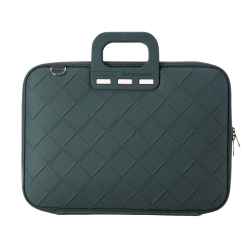 Torba na laptopa 15-16" Bombata Intrecciato turkusowa