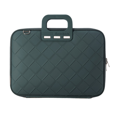 Torba na laptopa 15-16" Bombata Intrecciato turkusowa