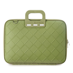 Torba na laptopa 15-16" Bombata Intrecciato zielona