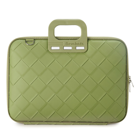 Torba na laptopa 15-16" Bombata Intrecciato zielona