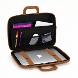 Bombata Snake - torba na laptop 15-16" beżowa