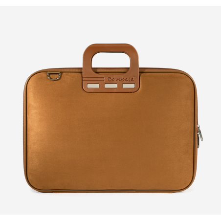 Bombata Camoscio - torba na laptopa 15-16" terracotta