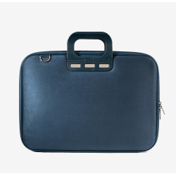 Bombata Camoscio - torba na laptopa 15-16" granatowa