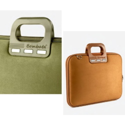 Bombata Camoscio - torba na laptopa 15-16" zielona