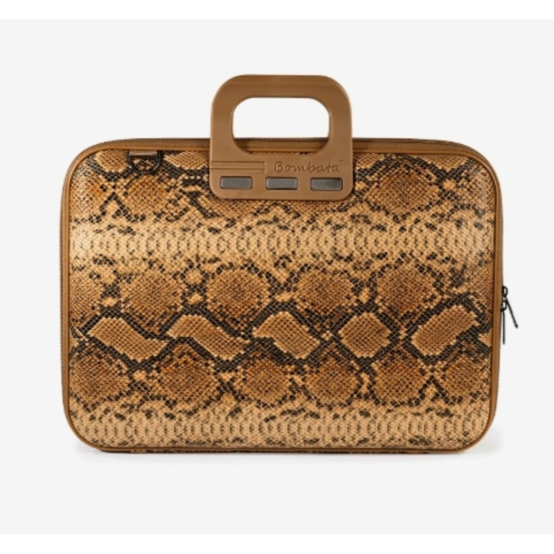 Bombata Snake - torba na laptop 15-16" beżowa