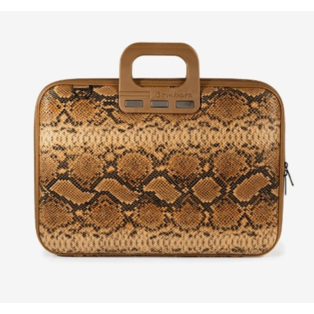 Bombata Snake - torba na laptop 15-16" beżowa
