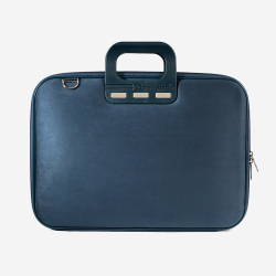 Bombata Camoscio - torba na laptopa 15-16" granatowa