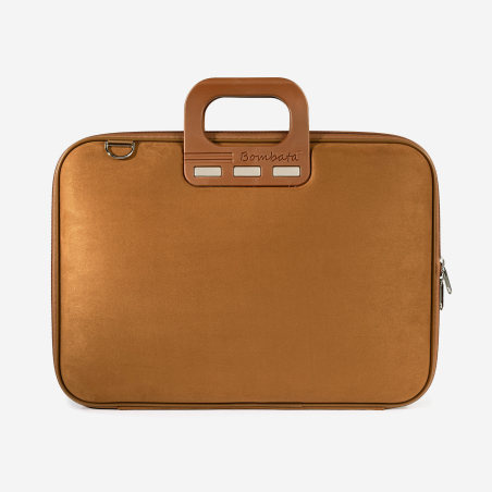 Bombata Camoscio - torba na laptopa 15-16" terracotta